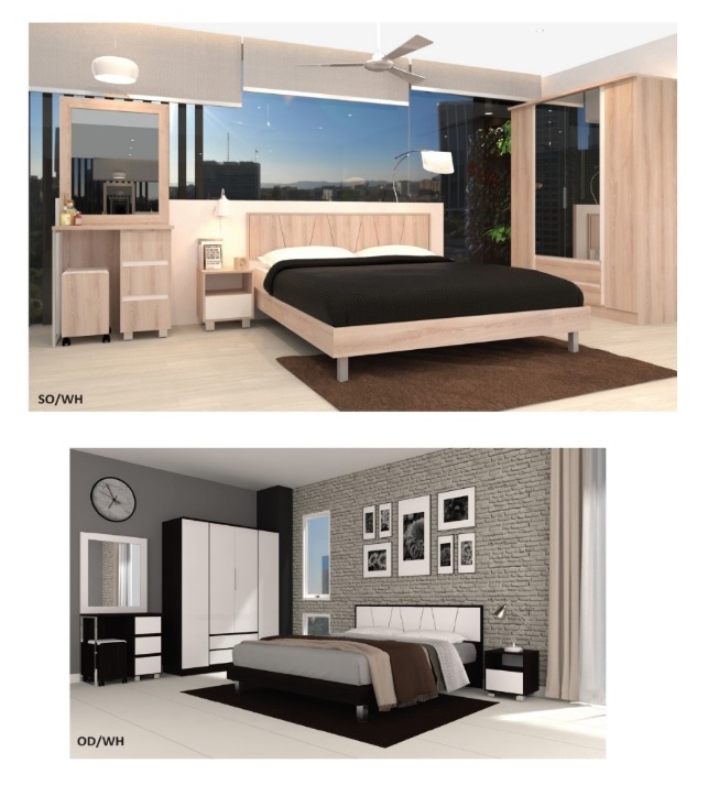 ชุดห้องนอน 5 ฟุต ATHENS SET ชุดห้องนอน 5 ฟุต ATHENS SET