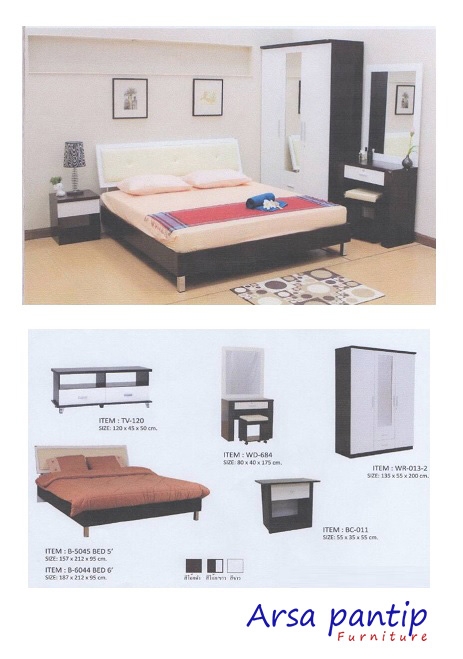ชุดห้องนอน 6 ฟุต PARIS SET