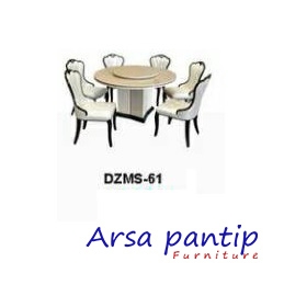 ชุดโต๊ะอาหารหินอ่อน DZMS-61-1