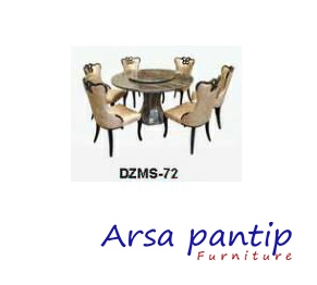 ชุดโต๊ะอาหารหินอ่อน DZMS-72