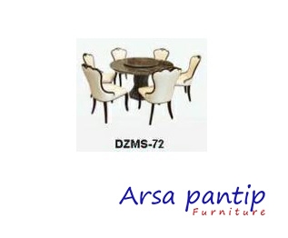 ชุดโต๊ะอาหารหินอ่อน DZMS-72-1