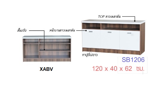 ตู้วางทีวี 120 ซม. ตู้วางทีวี 120 ซม.